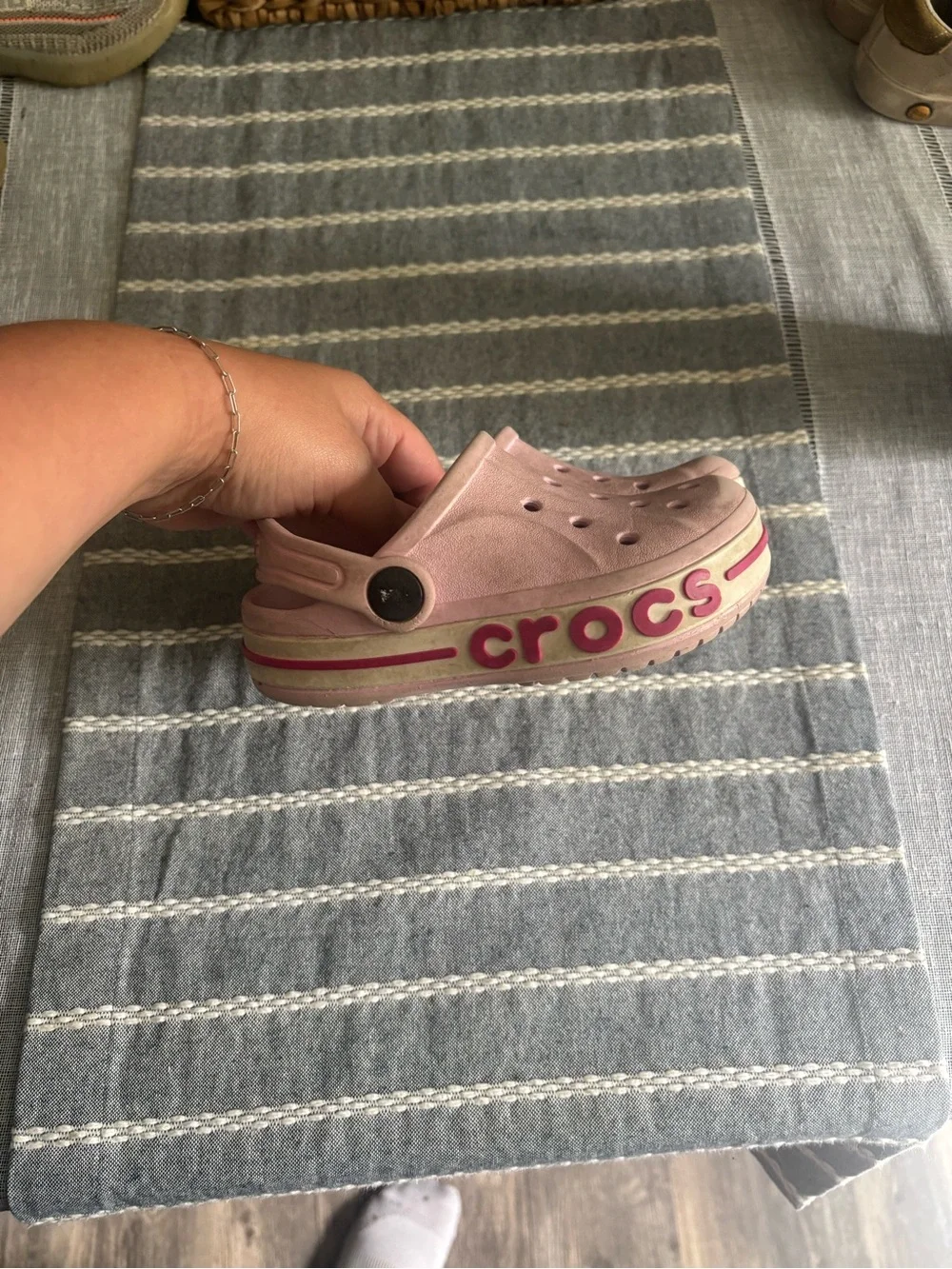 Kids Pink Crocs